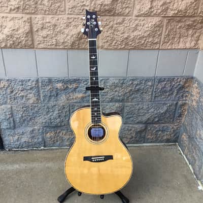 PRS SE A40E Angelus with Fishman Sonitone Pickup Natural w/Hardshell Case image 3