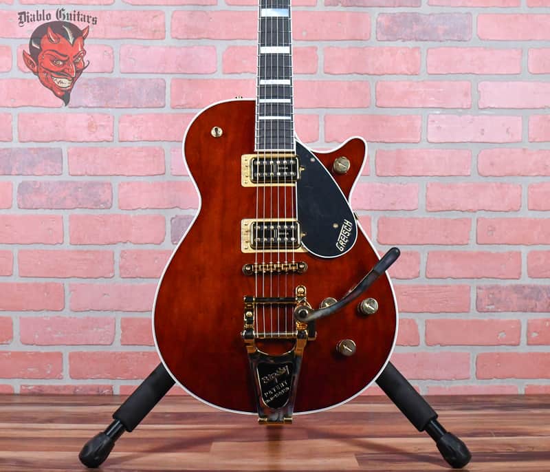 Gretsch G6228TG Players Edition Jet BT with Bigsby Walnut Stain 2023 w/OHSC image 1