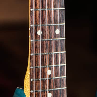 2007 Fender American Vintage '62 Stratocaster ocean turquoise image 5