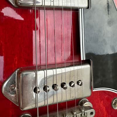 1963 Gibson ES-330TDC - Cherry - Big Neck! image 4