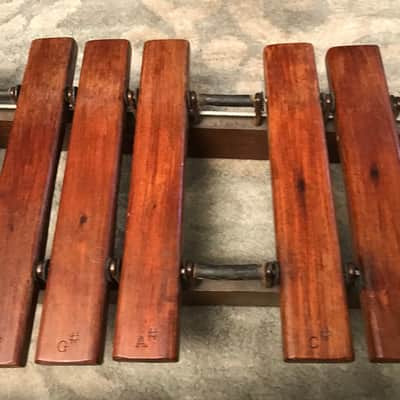 Deagan Marimba bars Rosewood #352  1920's-30's image 8