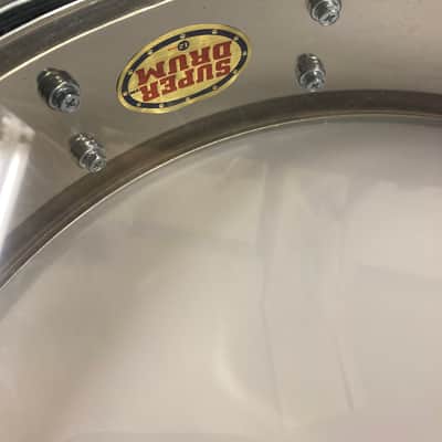 Superdrum 12 - 3.5x14" "Super Drum" Piccolo 12-Lug Snare Drum 2010's - Chrome image 18