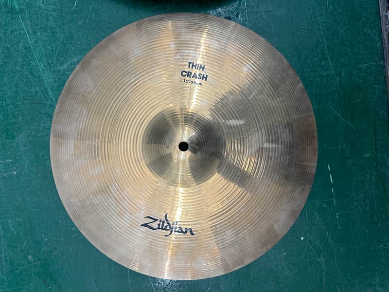 Zildjian 15" Thin Crash, Vintage CO Stamp 1981-1994 image 1