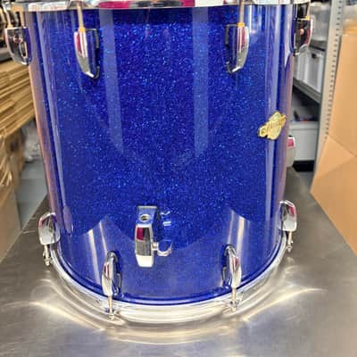 Pearl Masters premium legend MPL Floortom 16x16” 2012 - #Navy sparkle blue image 7