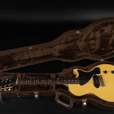 2024 Gibson Custom Shop ‘57 Reissue Les Paul Junior Singlecut TV Yellow VOS | USA 1957 Historic P-90 Pickup Handwired Electronics Wraparound Bridge 3.87kg | CoA OHSC image 25
