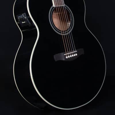 Ibanez AJ70M1 Acoustic Electric, Black High Gloss image 4