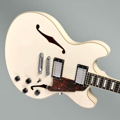 D'Angelico Premier DC - Champagne with Gig Bag image 4