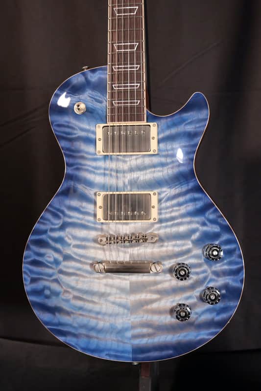 Patrick James Eggle Macon Carve Top Island Blue Burst image 1