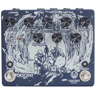 Walrus Audio Descent Reverb/Octave Machine Pedal image 1