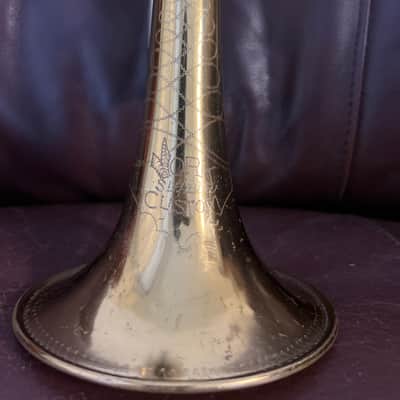 York Super Custom Bb Cornet (1957) SN 201548 image 2