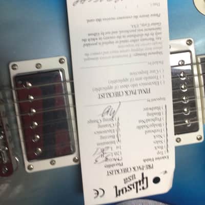 Gibson Robot Les Paul 2007 - Blue Burst image 6