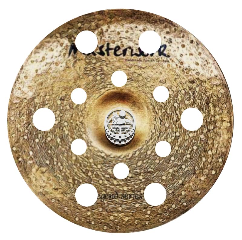 Masterwork Cymbals 18" Legend Fx Hole Crash image 1