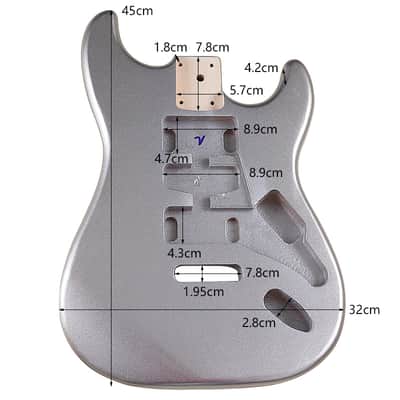 ST Electric Guitar Body Guitar Barrel image 6