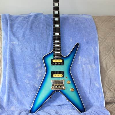 Very Rare 1985 Dean Baby ML,OHSC-Neck thru-Made by ESP-Factory trem, 24-3/4"scale All Original image 2