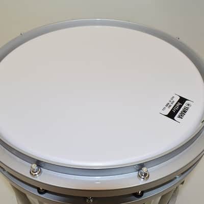 Yamaha MS-9313 SFZ Series 13"x11" Marching Snare Drum, White image 8