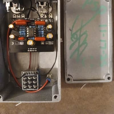 PigStompPedals "DTF clone" PedalPCB - B-Side Fuzz - Burning Skull image 8
