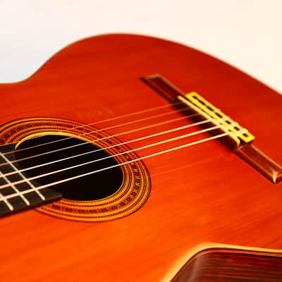 Enrico Piretti 1974 – masterpiece of a classical guitar - exquisite sound qualities + fine inlays - check video! image 8
