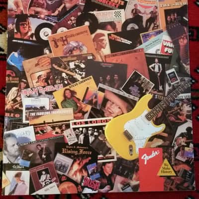 Fender Guitar Catalog 1988 Vintage and Signature Series image 1