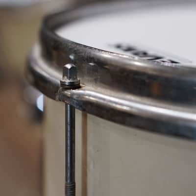 Slingerland 12/14/20/5x14" Stage Band Drum Set - 1970s Gloss White image 6