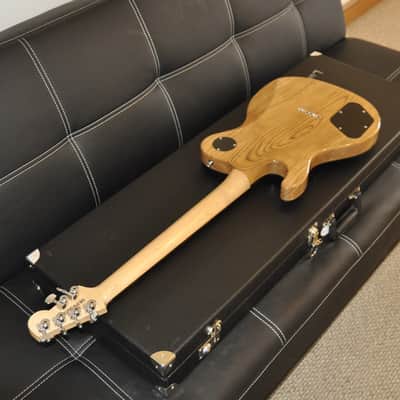 Luman Single Cutaway Natural Walnut image 12