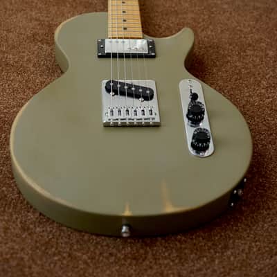 Warmoth Tele Paul Hybrid Worn Aged Relic Olive Drab Tex Mex Telecaster LP Hybrid Partscaster image 5