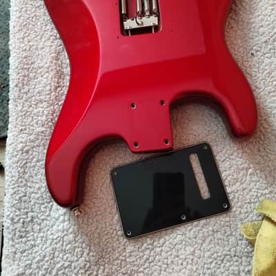 Fender Yngwie malmsteen loaded body 2010 - Red image 5