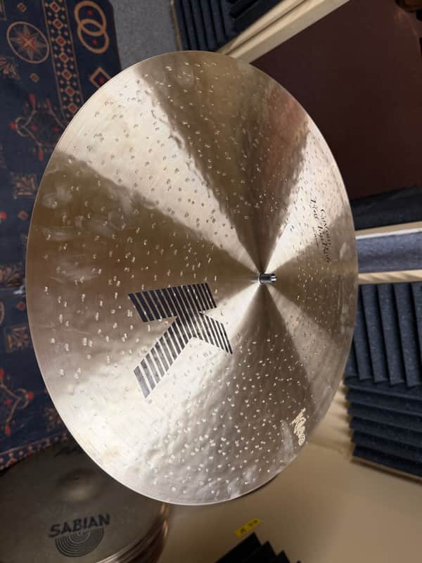 Zildjian FLAT TOP K CUSTOM 20” RIDE demo video 2290 grams K0882 image 1