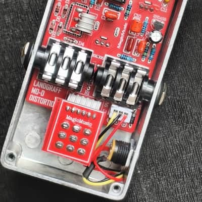 Tonevo MO-D Distortion Pedal based on LandGraff Tone and 68pedals Bin Rat Distortion, price include the import duty for US buyer image 2