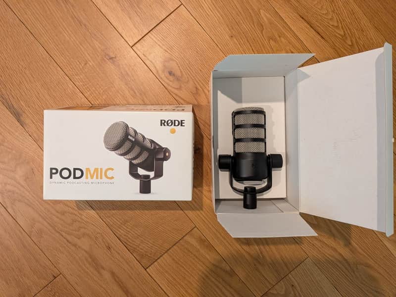 RODE PodMic Cardioid Dynamic Podcasting Microphone