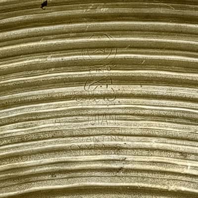 A.Zildjian&Cie Constantinople 16" Marching Band Crash Cymbals Pair(2) Vintage70s image 3
