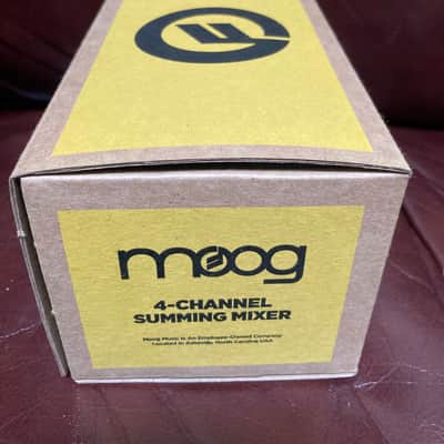 Moog 4-Channel Summing Mixer with 3-way power distribution | Reverb