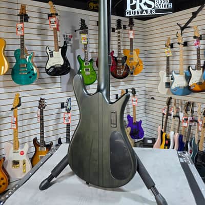 Spector NS Dimension 4 Left-Handed Bass Guitar - Haunted Moss Matte w/Gig Bag #996 image 10