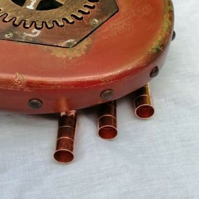 Streampunk custom right handed stratocaster 2020 Copper image 11