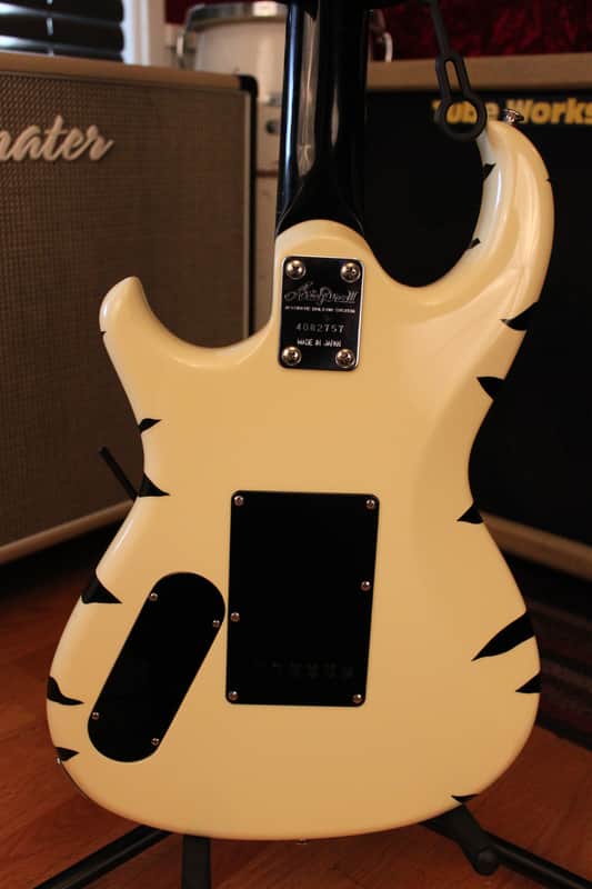 1984 Aria Pro II RS Inazuma V in Zebra Stripe | Reverb