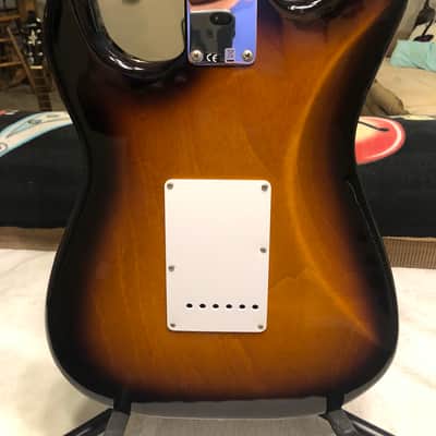 Fender 60th Anniversary Vintage 1954 Fender Stratocaster 2014 2 Color Sunburst image 2