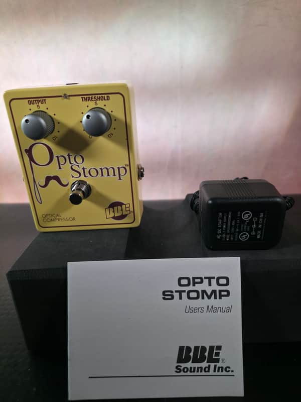 BBE Opto Stomp Optical Compressor | Reverb