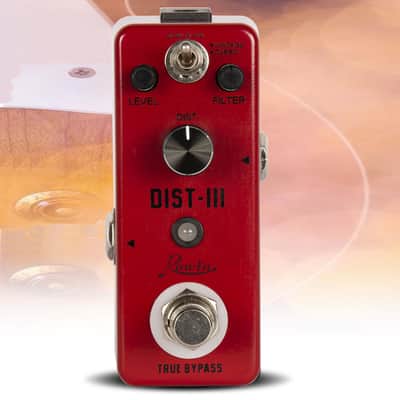 Rowin LEF-301C Distortion III Effect pedal Rat Clone HEAVY - True Bypass image 1