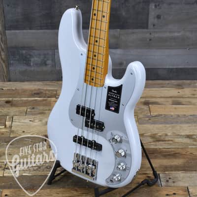Pre-Owned Fender American Ultra II Precision Bass - Avalanche with Hardshell Case image 11