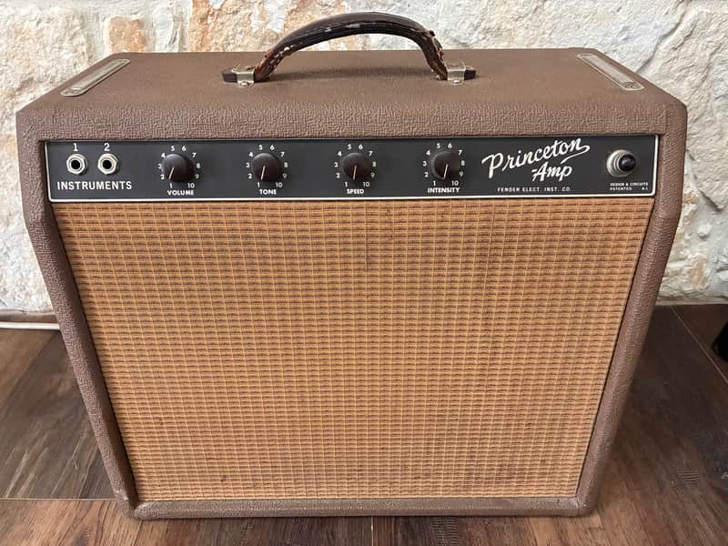 Fender Princeton 6G2 1963 - Brown Tolex image 1