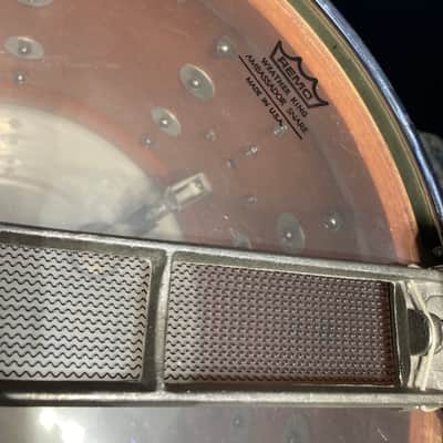 Rogers -1960s Dyna-Sonic 10x14" Marching Snare Drum, White Marine Pearl image 21