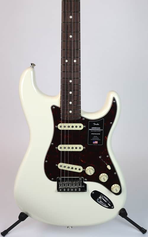 Fender American Professional II Stratocaster RW Olympic White image 1