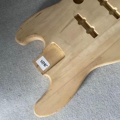Basswood Jazz Bass Style Body Bild 4