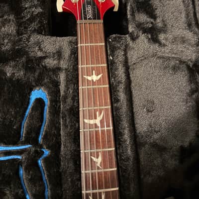 PRS S2 Studio 2025 with PRS flight case Dark Cherry Sunburst image 6