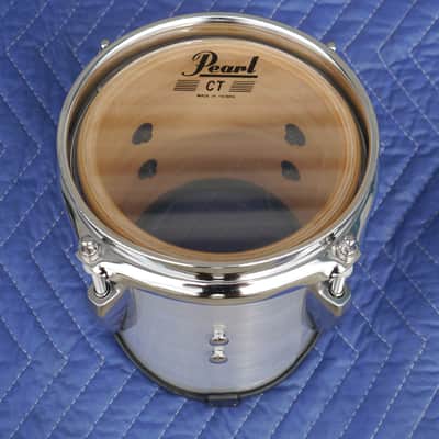 Pearl 6" Spock Gock Marching Tenor Tom Brushed Silver w/ Mounting Screws image 6