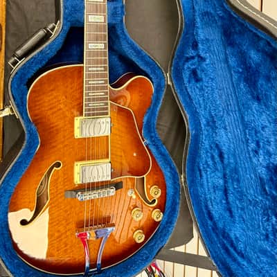 Ibanez Artcore AF85-VLS Hollowbody Electric, Violin Sunburst with Hardshell Case - Pre Owned image 1