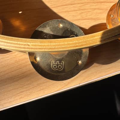 Meinl AE-MTA2BO Artisan Edition Maple Tambourine with Bronze Jingles 2010s - Natural image 4