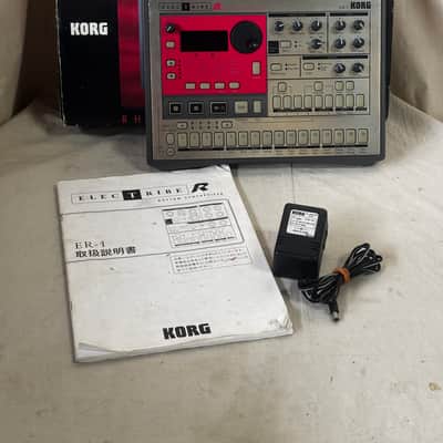 Korg ElecTribe R ER-1 ER1 RHYTHM Synthesizer w/ box, power supply
