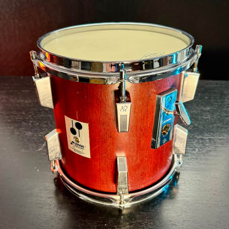 Sonor Phonic Plus 10x10" Tom Genuine Mahogany - Mid 1980s image 1