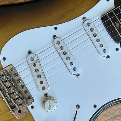 Protocaster Double Cut S-Style - Two Tone Sunburst w/Peter Florance Pickups! image 4