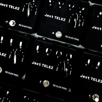 Jext Telez The Black Pedal 2024 - The Ultimate White Pedal Vintage Fuzz Distortion Overdrive image 2